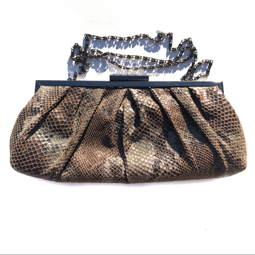 OLGA BERG SHOULDER BAG & CLUTCH